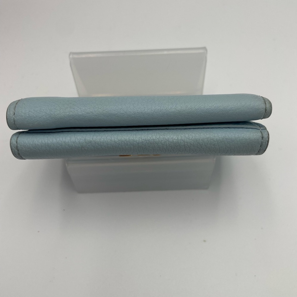 Louis Vuitton rare lock Light mini Blue Wallet - Picture 9 of 16